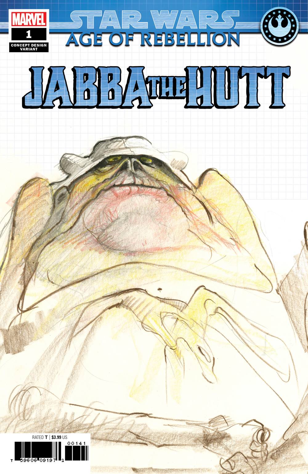 Star Wars Age of Rebellion: Jabba The Hutt #1 Variant Edition [2019]