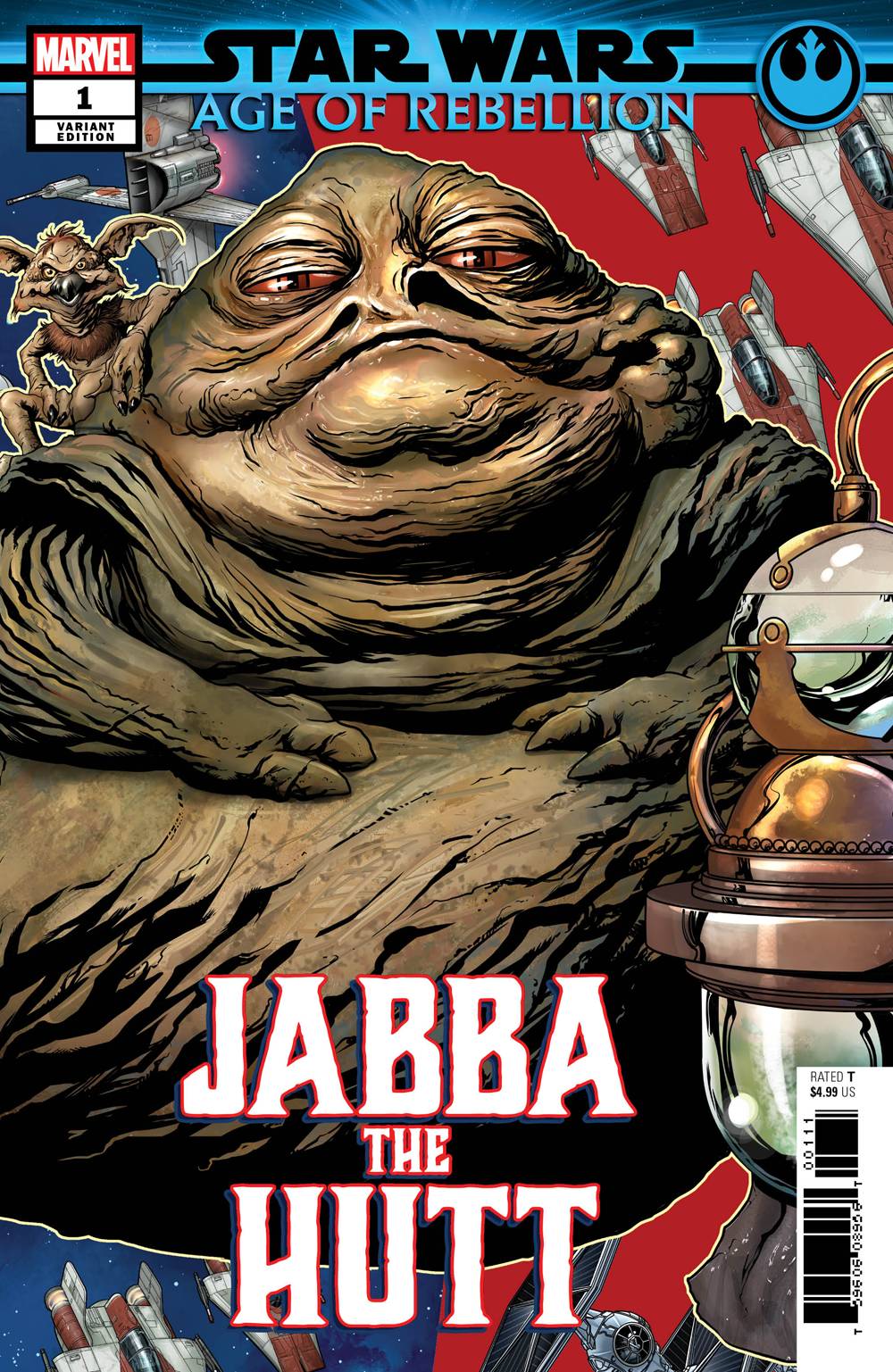 Star Wars Age of Rebellion: Jabba The Hutt #1 Variant Edition (McKone) [2019]