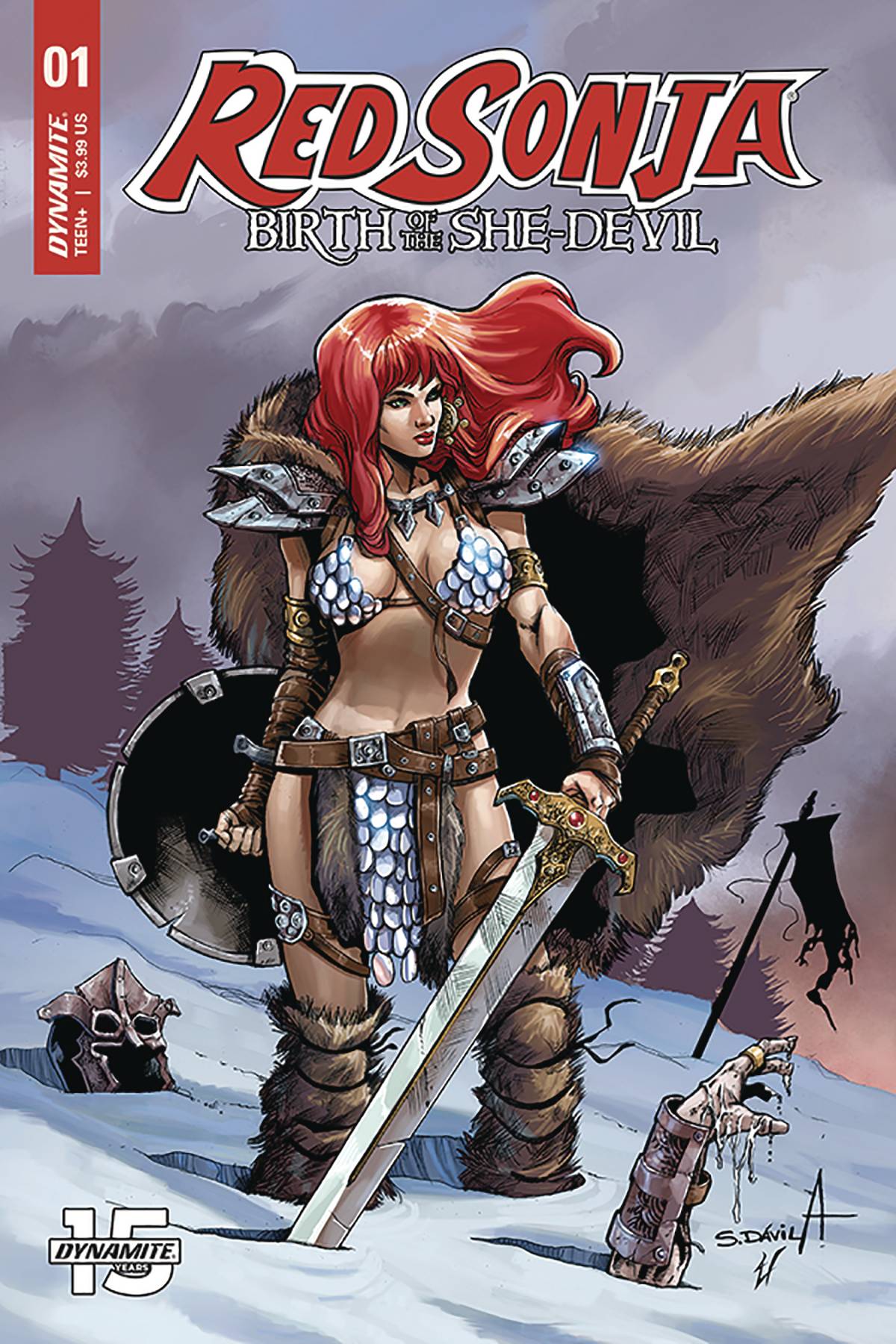 Red Sonja Birth of She Devil #1 Variant Edition (Davila) [2019]