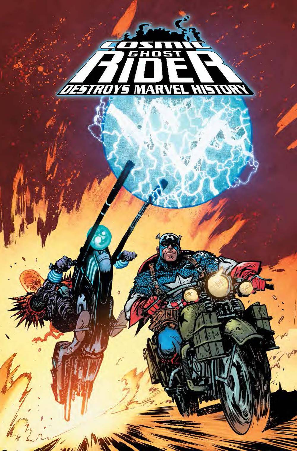 Cosmic Ghost Rider Destroys Marvel History #4 (of 6) Variant Edition (Johnson) [2019]