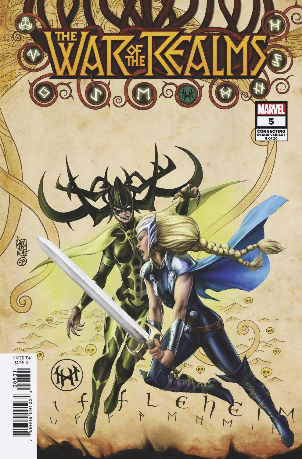War of The Realms #5 (of 6) Connecting Variant Edition (Camuncoli) [2019]
