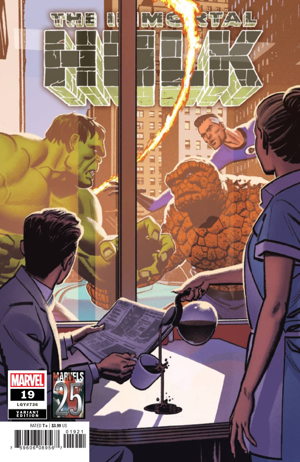 Immortal Hulk #19 Variant Edition (Smallwood) [2019]