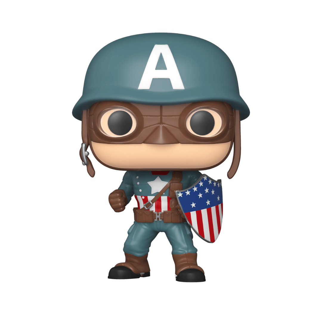 POP! Marvel 821 WWII Ultimates Captain America Exclusive
