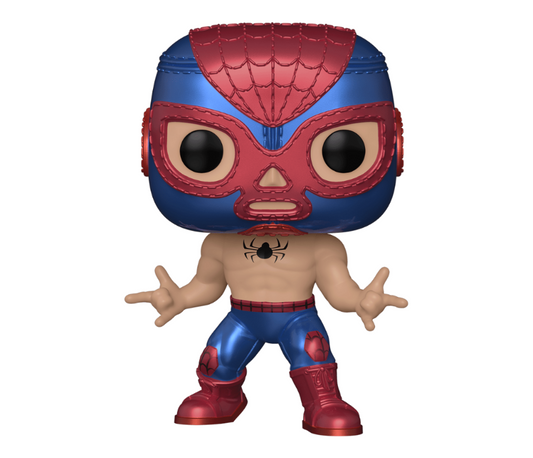 POP! Marvel 706 Lucha Libre: El Aracno (Spider-Man) (Metallic) Exclusive