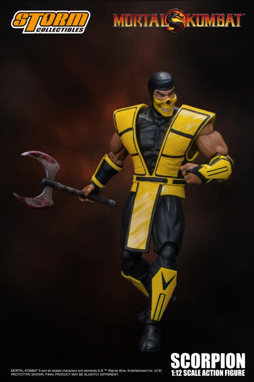 Mortal Kombat 3 Scorpion 1/12 Scale Figure