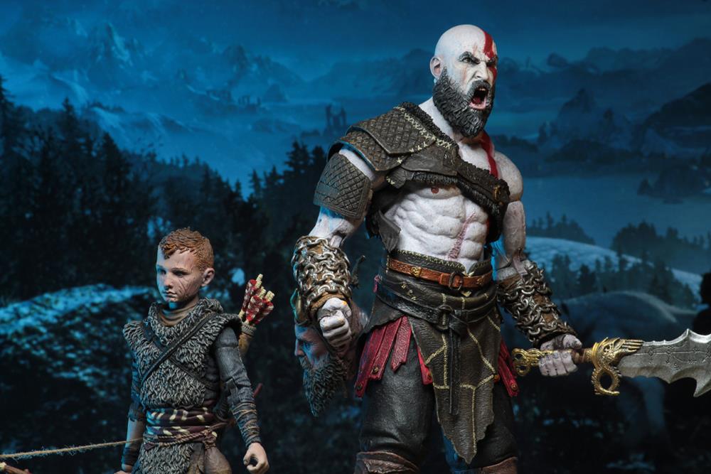 God of War Ultimate Kratos & Atreus 7in