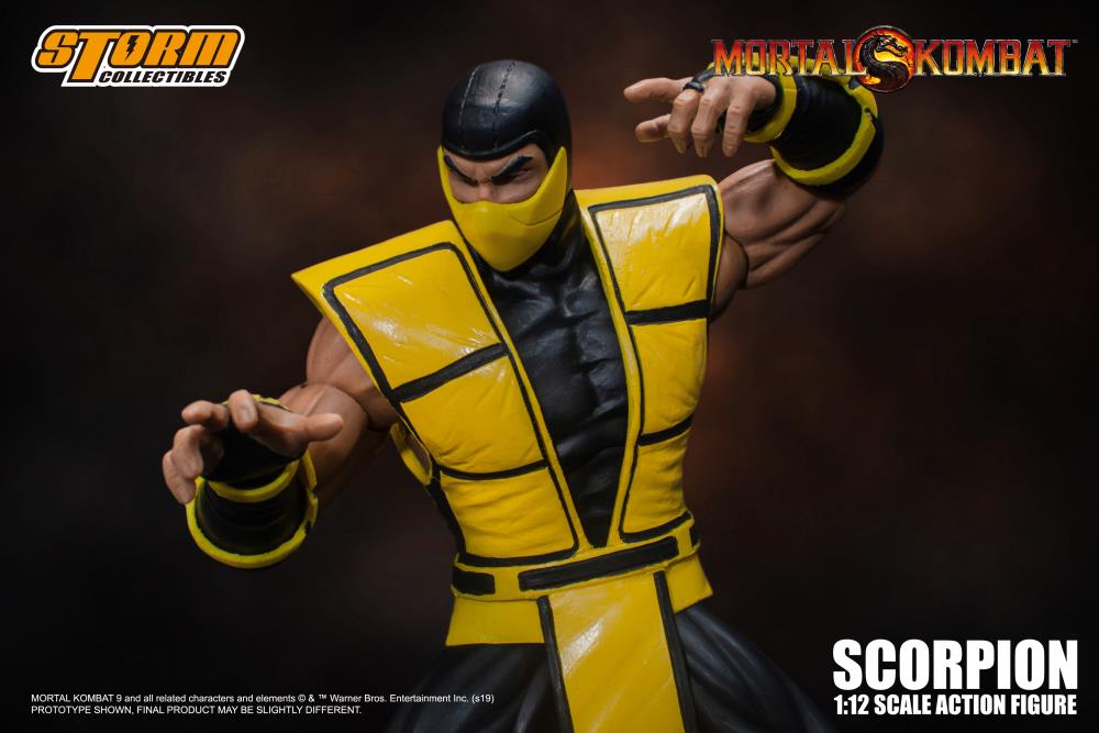 Mortal Kombat 3 Scorpion 1/12 Scale Figure