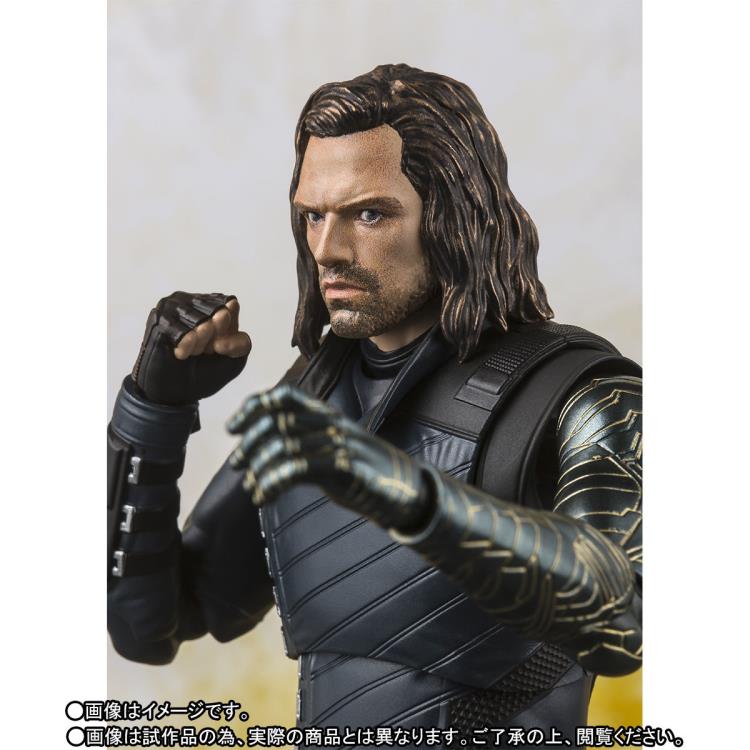 Avengers Infinity War Winter Soldier Bucky Barnes W/ Tamashii Effects S.H.Figuarts