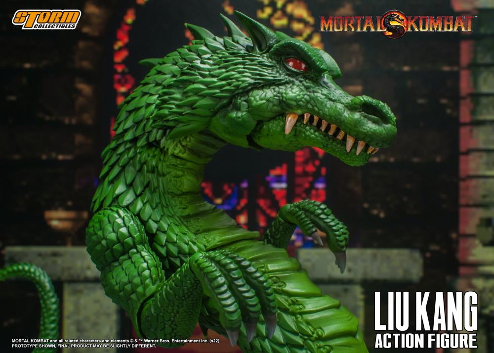 Mortal Kombat Liu Kang & Dragon 1/12 Scale Figure Deluxe Set