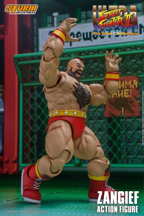 Ultra Street Fighter II: The Final Challengers Zangief 1/12 Scale Figure