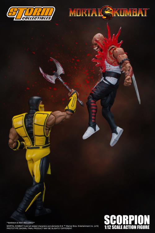 Mortal Kombat 3 Scorpion 1/12 Scale Figure
