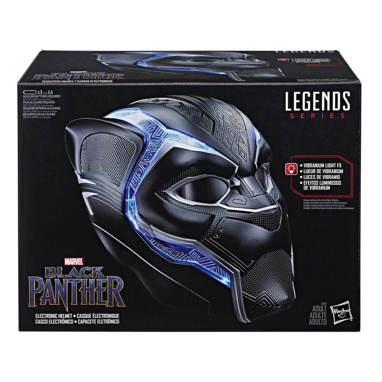 Marvel Legends 1:1 Black Panther Wearable Helmet
