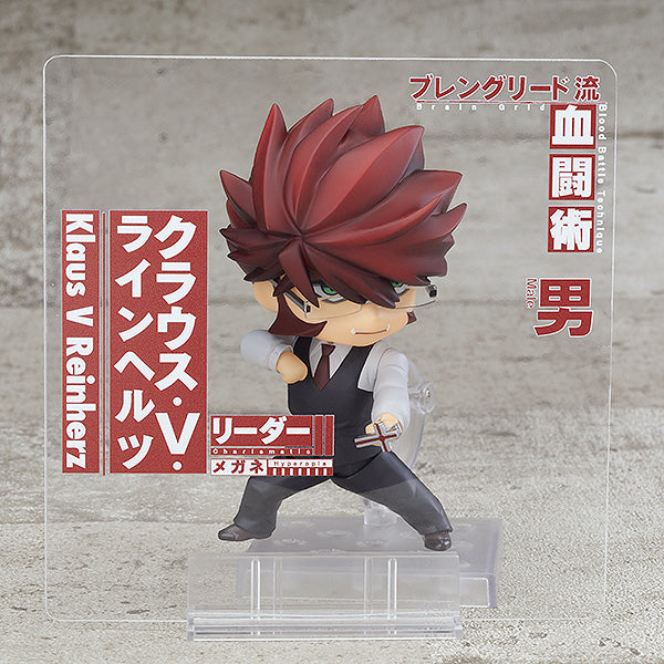 Blood Blockade Battlefront & Beyond Klaus V Reinherz Nendoroid No.870