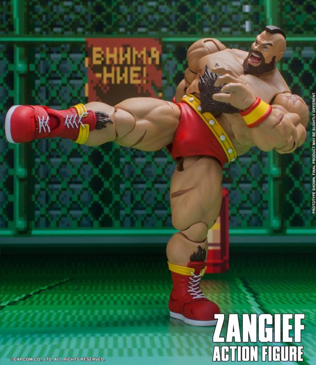 Ultra Street Fighter II: The Final Challengers Zangief 1/12 Scale Figure