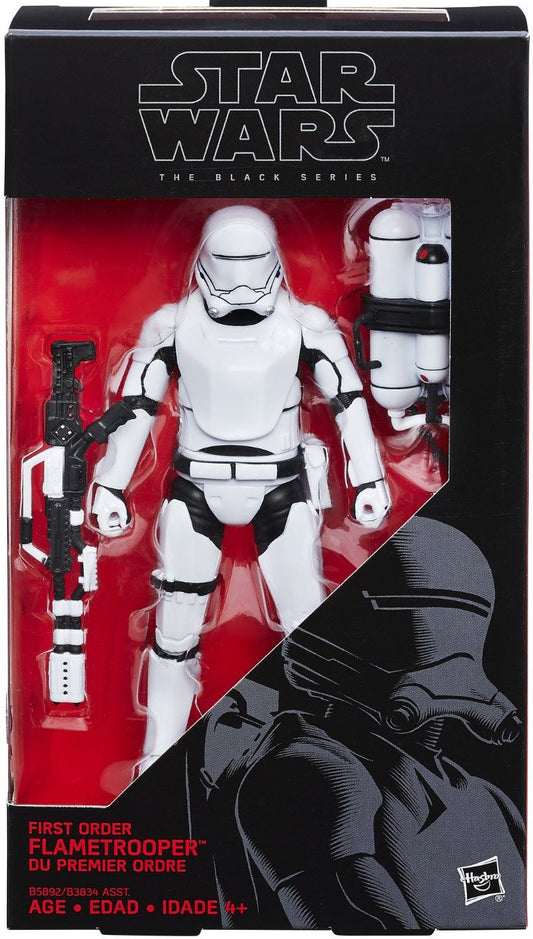 Star Wars: The Force Awakens First Order Flametrooper 6" Black Series 16