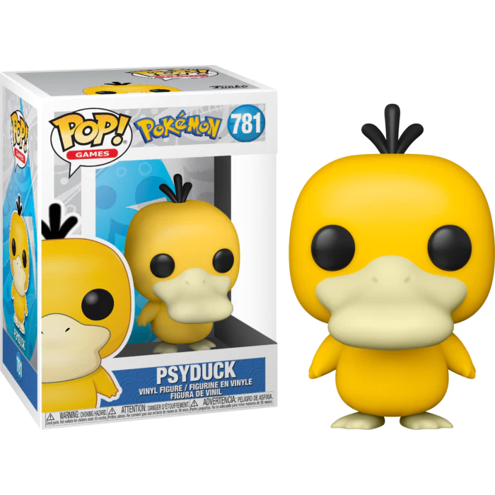 Pop! Games 781 Pokemon: Psyduck