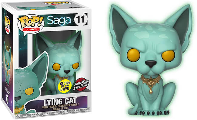 POP! Comics 11 Saga: Lying Cat (GITD)