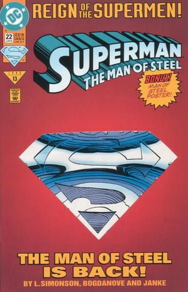 Superman The Man of Steel #22 [1993]