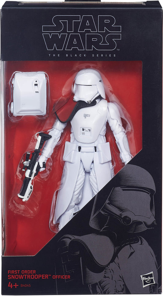 Star Wars: The Force Awakens First Order Snowtrooper Officer 6" Black Series Exclusive