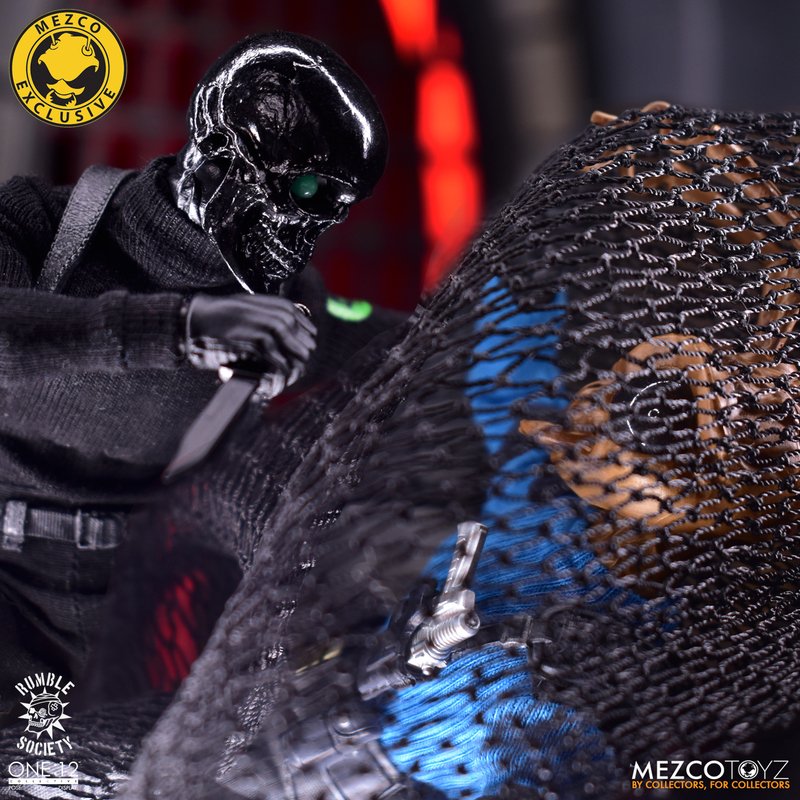 Rumble Society One:12 Collective Black Skull Death Brigade Exclusive