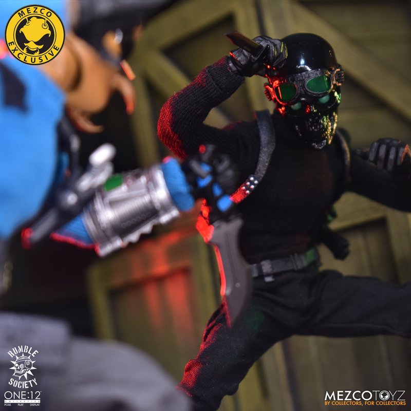Rumble Society One:12 Collective Black Skull Death Brigade Exclusive