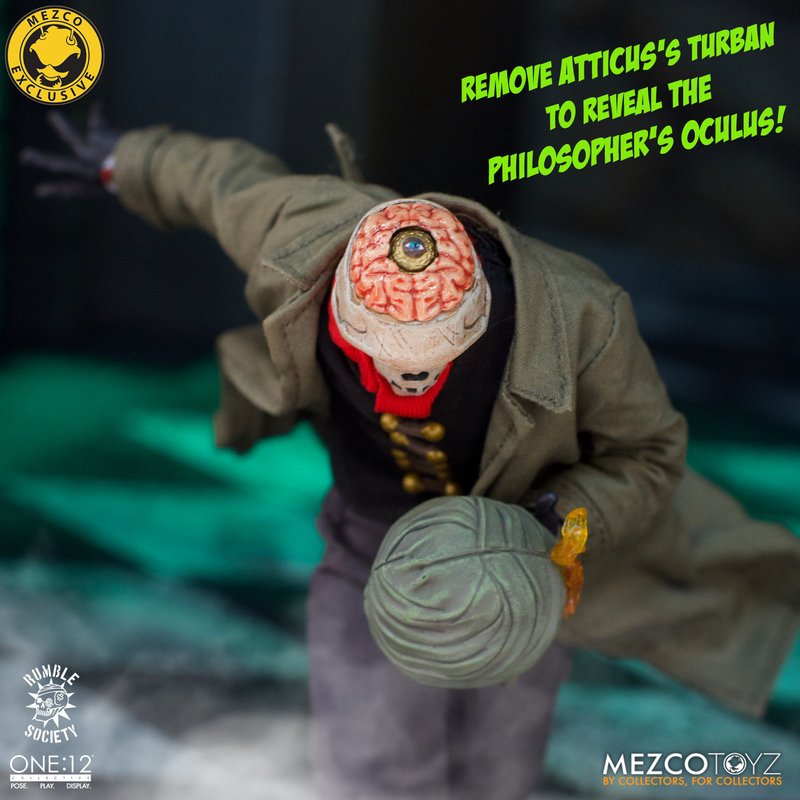 Rumble Society One:12 Collective Atticus Doom Exclusive
