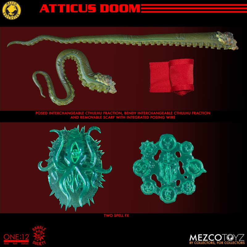 Rumble Society One:12 Collective Atticus Doom Exclusive