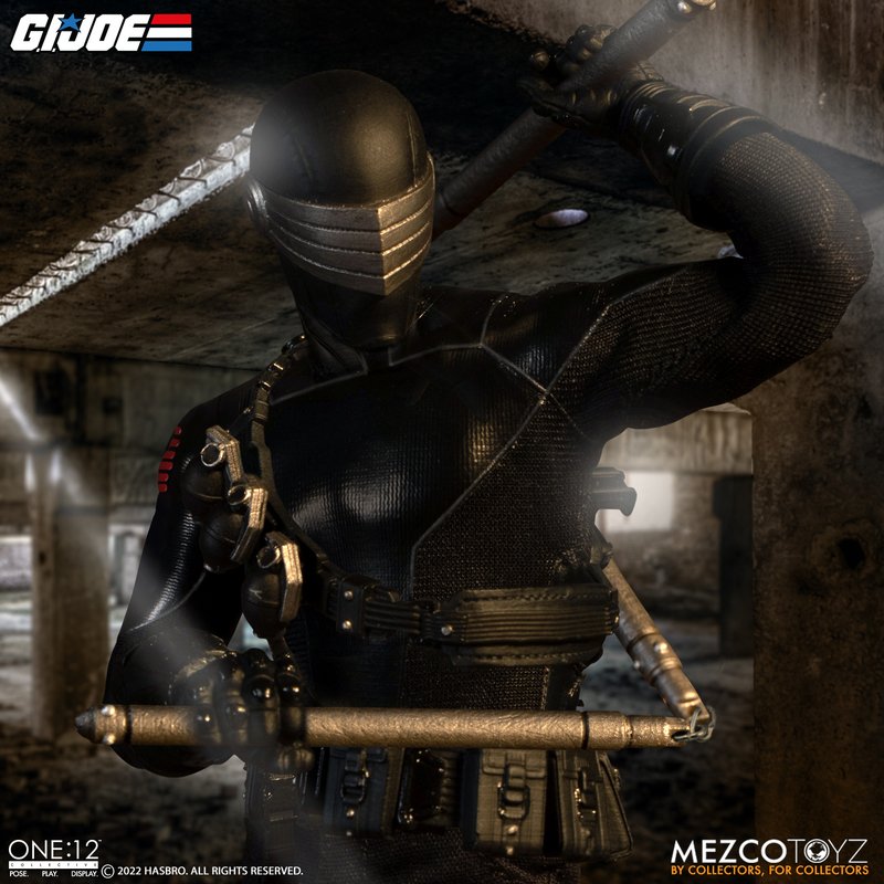 [PREORDER February 2024] One:12 Collective G.I. Joe Snake Eyes Deluxe Edition