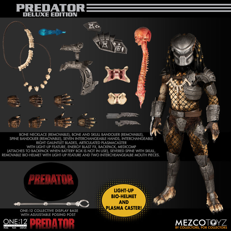 Mezco One:12 Collective Predator (1987) Jungle Hunter